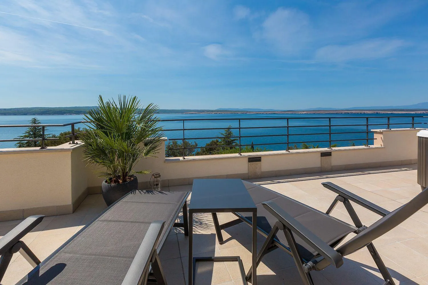 Studio-Apartment 100 Meter Zum Strand Dramalj Croatia