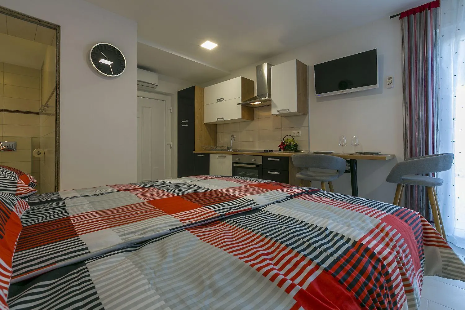 Studio-Apartment 100 Meter Zum Strand Dramalj 0*,