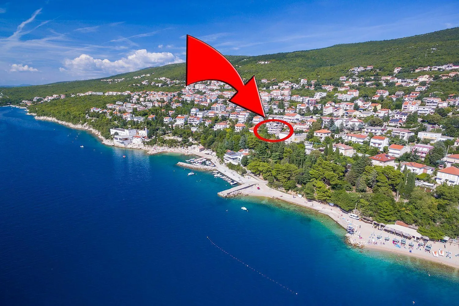 Studio-Apartment 100 Meter Zum Strand Dramalj