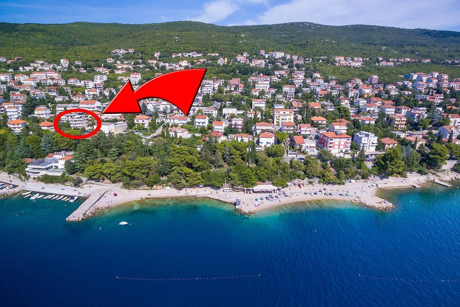 Studio-Apartment 100 Meter Zum Strand Dramalj Apartment